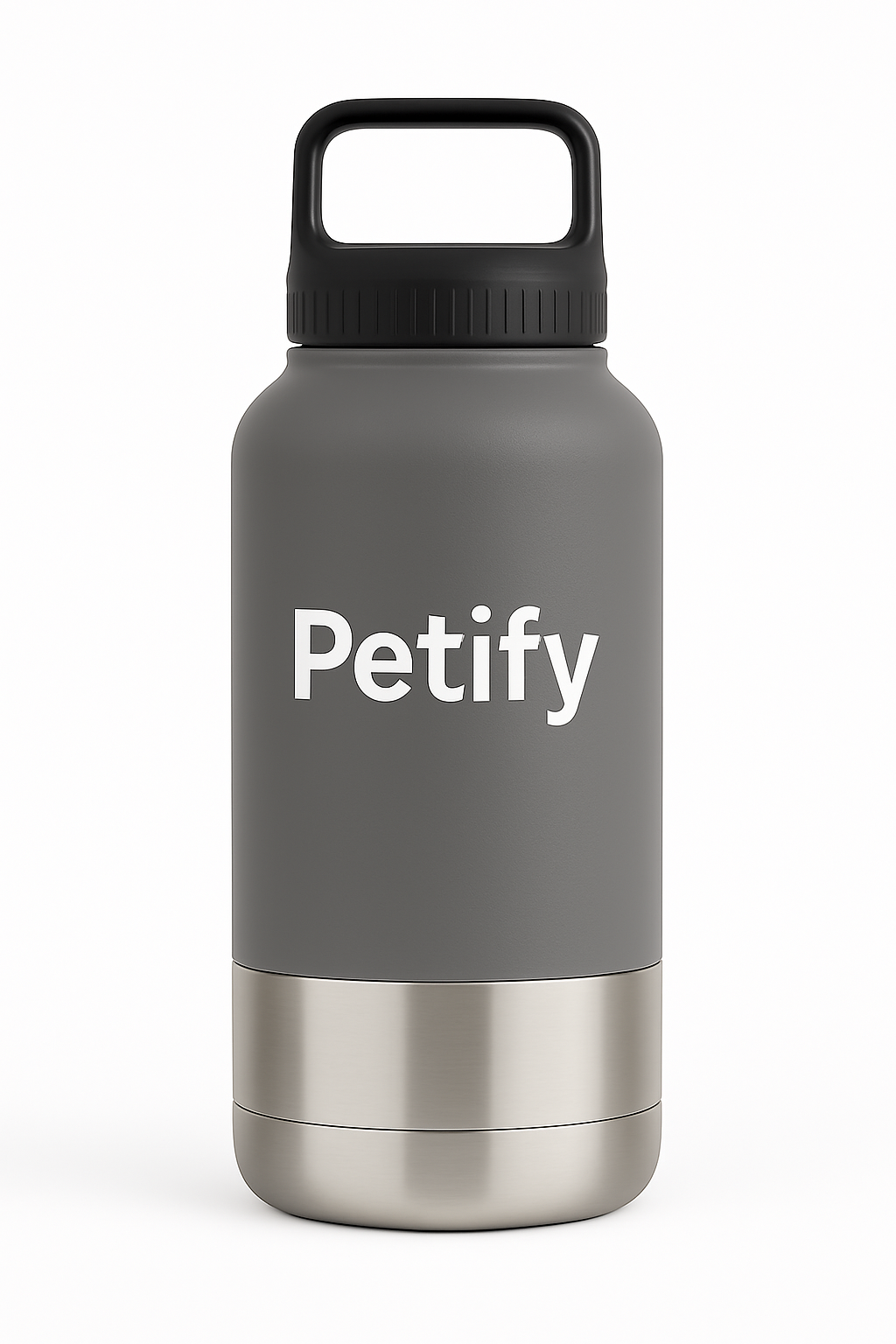 בקבוק טיולים לכלב - נירוסטה